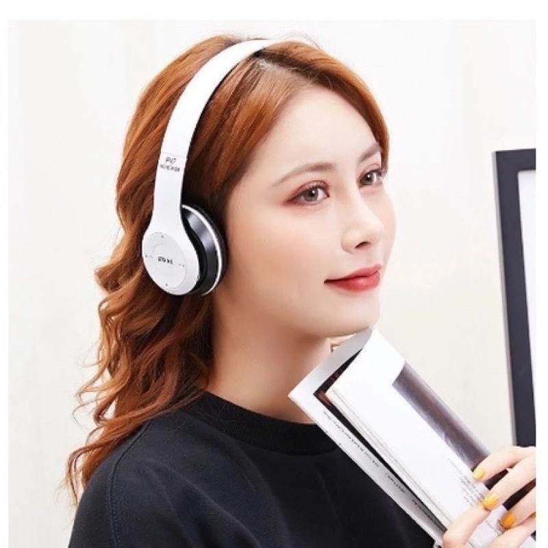 Fone P47 Headphone Sem Fio Estéreo Redução de Ruídos Bluetooth 5.0 Universal JIMMY